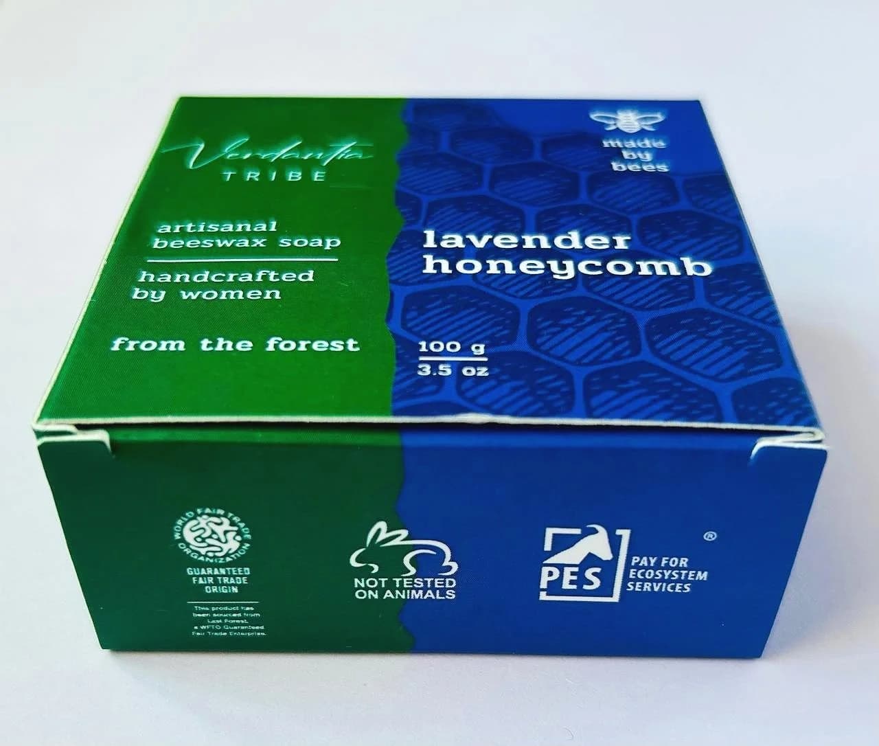 Lavender Honeycomb Soap — 100 Grams detail 2