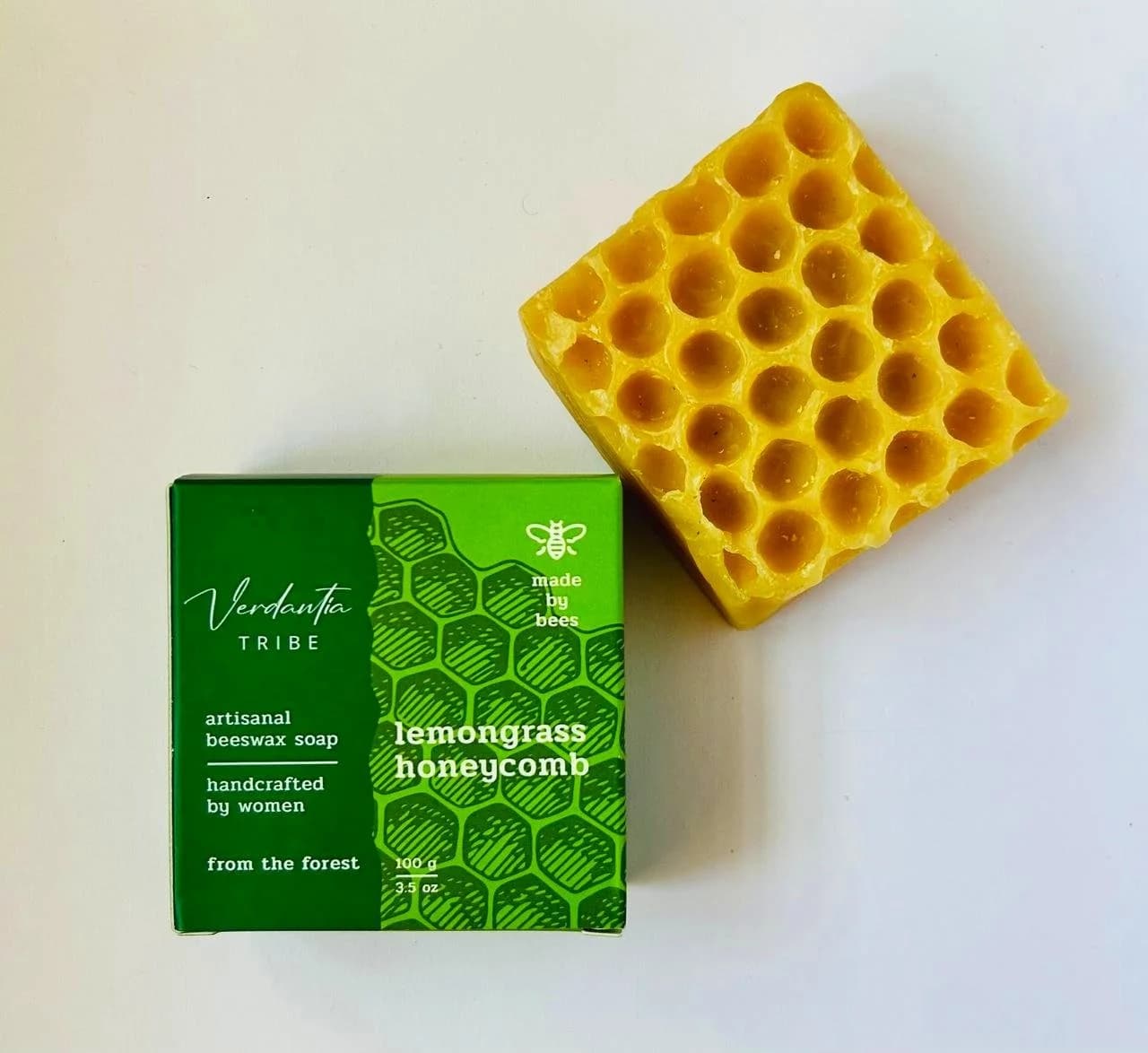 Lemongrass Honeycomb Soap — 100 Grams