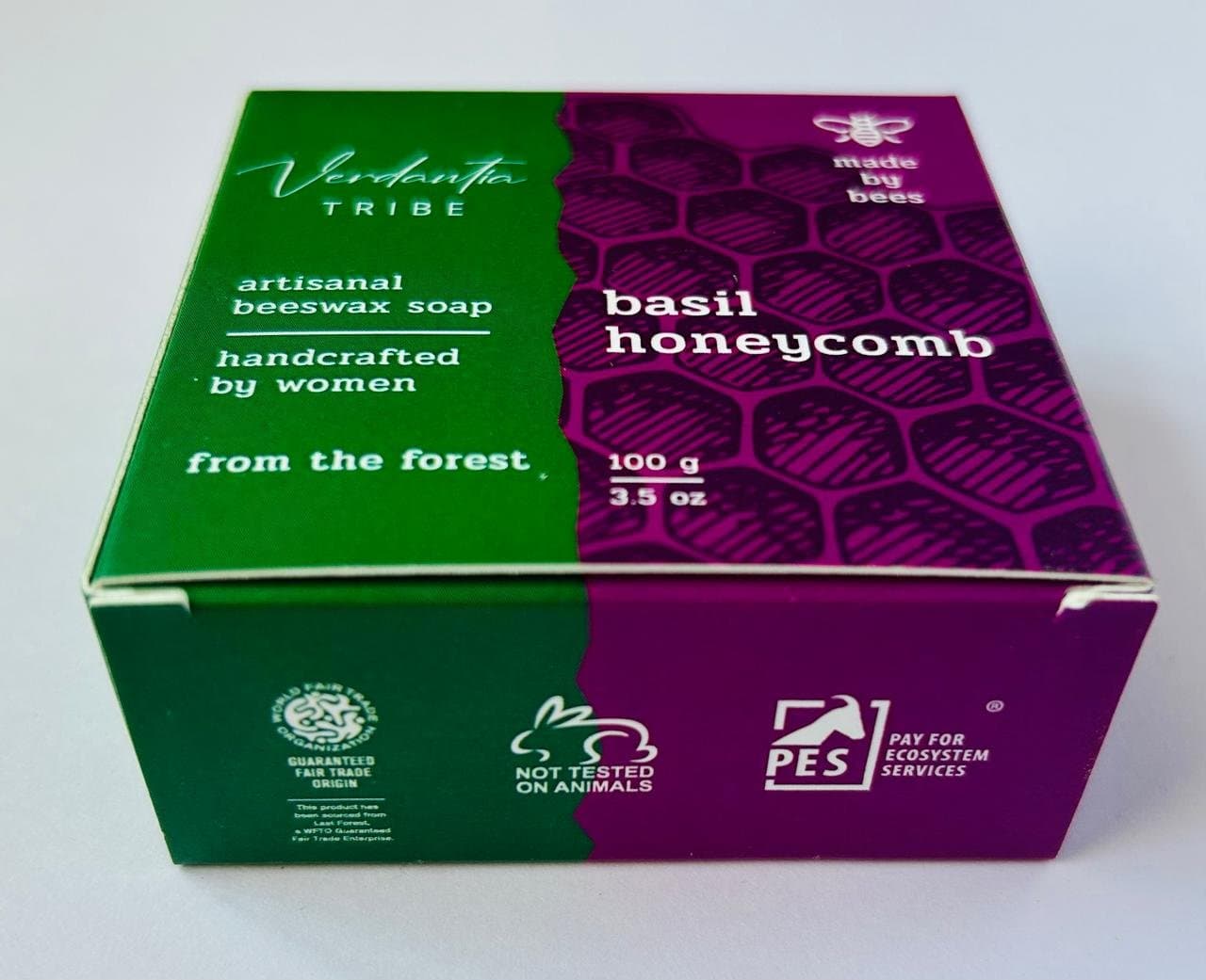 Basil Honeycomb Soap — 100 Grams detail 2