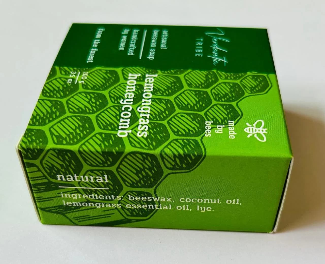 Lemongrass Honeycomb Soap — 100 Grams detail 2
