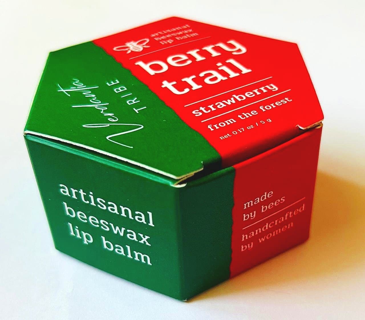 Berry Trail Strawberry — Lip Balm detail 3